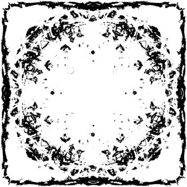 Siyah ve beyaz dokusunda sıkıntılı arkaplan 