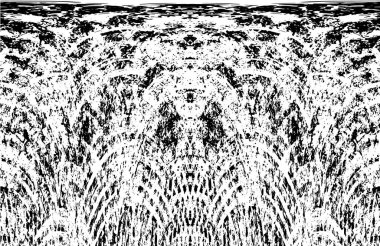 Siyah ve beyaz dokusunda sıkıntılı arkaplan 