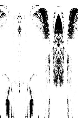 Siyah ve beyaz dokusunda sıkıntılı arkaplan 