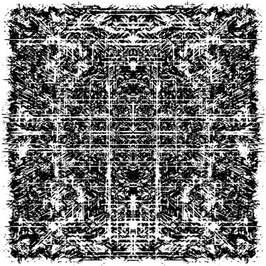 Siyah ve beyaz dokusunda sıkıntılı arkaplan 