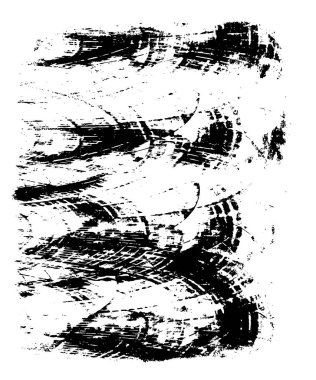 Siyah ve beyaz dokusunda sıkıntılı arkaplan 