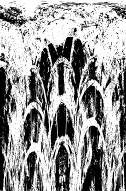 Siyah ve beyaz dokusunda sıkıntılı arkaplan 