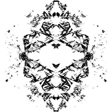 Siyah ve beyaz dokusunda sıkıntılı arkaplan 