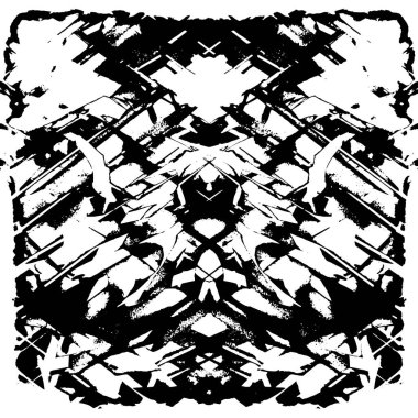 Siyah ve beyaz dokusunda sıkıntılı arkaplan 