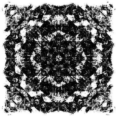 Siyah ve beyaz dokusunda sıkıntılı arkaplan 