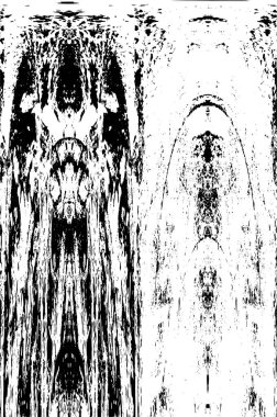 Siyah ve beyaz dokusunda sıkıntılı arkaplan 