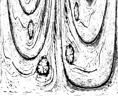 Siyah ve beyaz dokusunda sıkıntılı arkaplan 