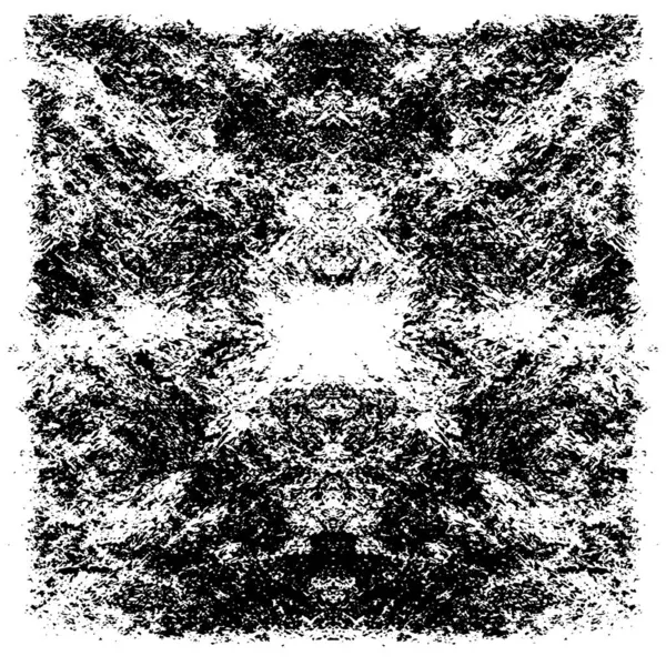 Koyu Grunge Geometrik Deseni