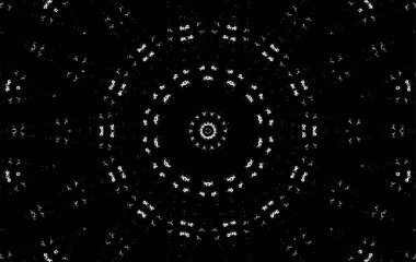 Süslü kaleydoskopik tek renkli arkaplan