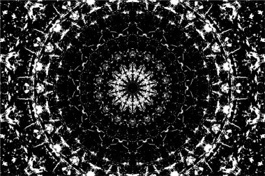 Kaleydoskopik desenli tek renkli süslemeli arkaplan