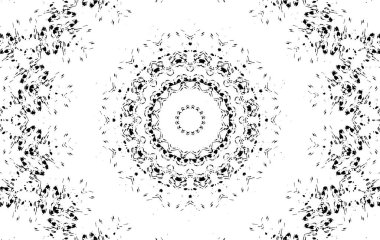 Siyah beyaz monokrom eski grunge vintage eskimiş arka plan soyut antika desenli retro model 