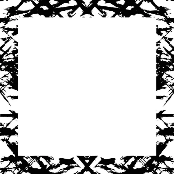 Πλαίσιο Grunge Λευκό Φόντο Πρότυπο Σχεδιασμού Διανύσματος — Διανυσματικό Αρχείο