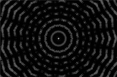 Kaleydoskopik desenli siyah ve beyaz dekoratif arkaplan