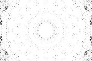 Siyah beyaz monokrom eski grunge vintage eskimiş arka plan soyut antika desenli retro model 