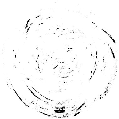 Siyah grunge fırça darbesi. Boya fırçası mürekkebi lekesi. Mürekkep lekesi beyaz arkaplanda izole edilmiş. Vektör illüstrasyonu