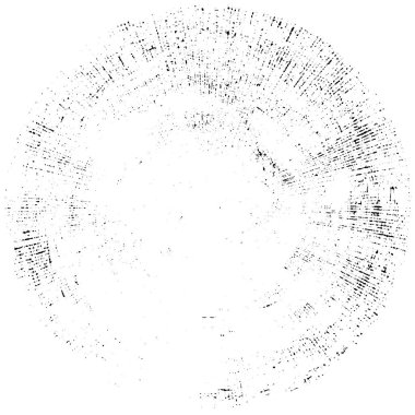 siyah ve beyaz soyut yuvarlak şekilli pul grunge arkaplanı