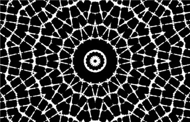 Kaleydoskopik desenli tek renkli süslemeli arkaplan