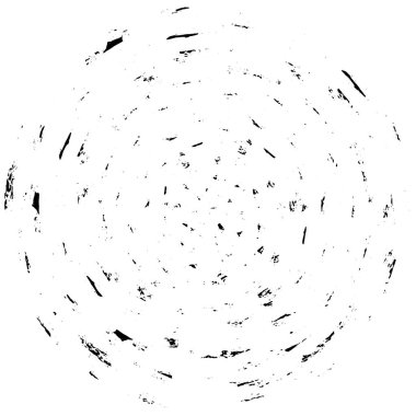 siyah ve beyaz soyut yuvarlak şekilli pul grunge arkaplanı