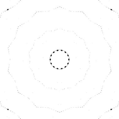 Yaratıcı siyah-beyaz süs arka planı. Mandala deseni.