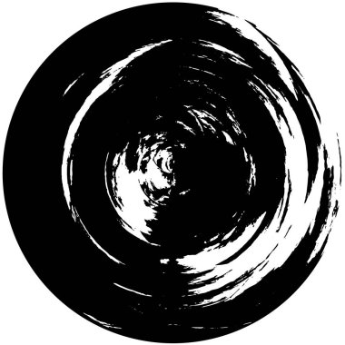 siyah ve beyaz yuvarlak pul grunge arkaplanı