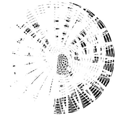 siyah ve beyaz yuvarlak pul grunge arkaplanı