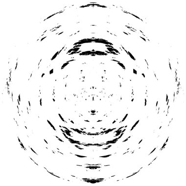 siyah ve beyaz yuvarlak pul grunge arkaplanı