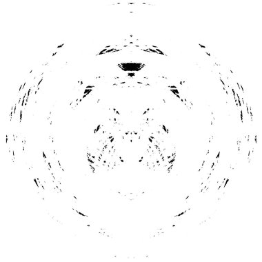 siyah ve beyaz yuvarlak pul grunge arkaplanı