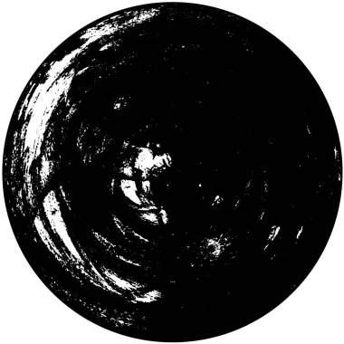 monokrom soyut yuvarlak pul grunge arkaplanı