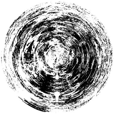 monokrom soyut yuvarlak pul grunge arkaplanı