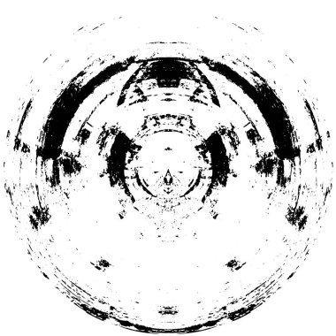 monokrom soyut yuvarlak pul grunge arkaplanı