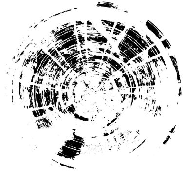 monokrom soyut yuvarlak pul grunge arkaplanı