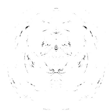 monokrom soyut yuvarlak pul grunge arkaplanı