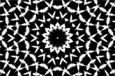 Kaleydoskopik desenli tek renkli süslemeli arkaplan