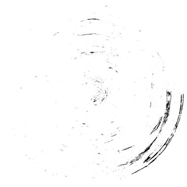 siyah beyaz yuvarlak soyut grunge yaratıcı desen