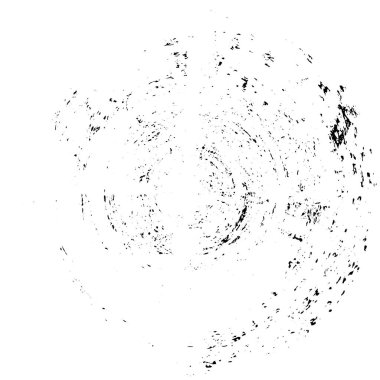 siyah ve beyaz yuvarlak soyut grunge yaratıcı desen