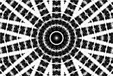 Süslü kaleydoskopik tek renkli arkaplan