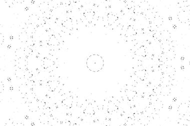 Süslü arka plan, siyah beyaz. Mandala deseni.