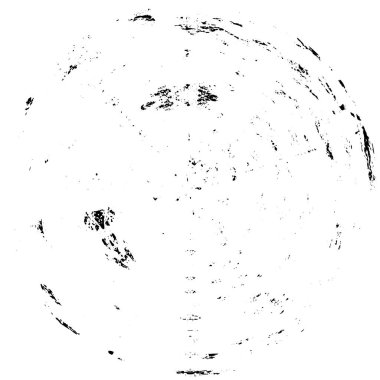 siyah ve beyaz yuvarlak soyut grunge yaratıcı desen