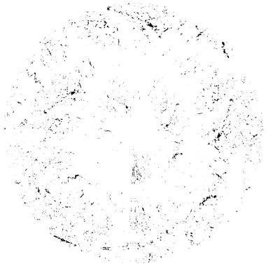 siyah ve beyaz yuvarlak soyut grunge yaratıcı desen