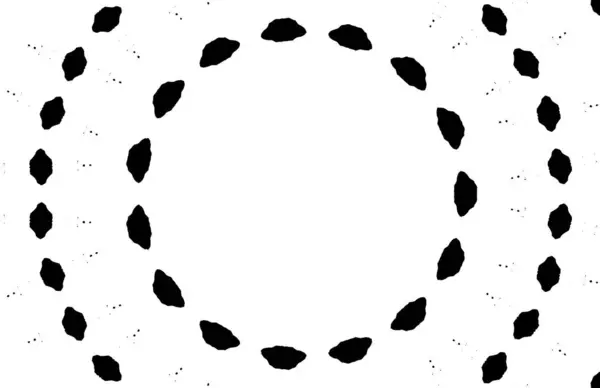 Süslü Kaleydoskopik Siyah Beyaz Arkaplan — Stok Vektör