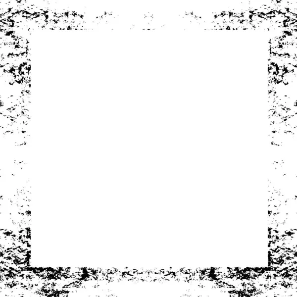 Гранж Рамка Белом Фоне Шаблон Векторного Дизайна — стоковый вектор