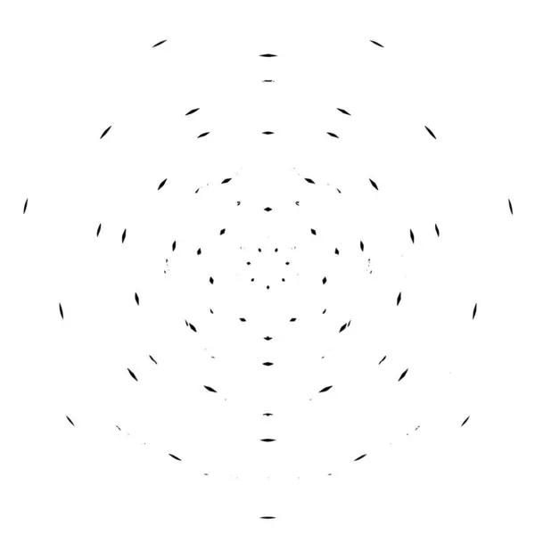 黑白抽象圆形图章底色 — 图库矢量图片