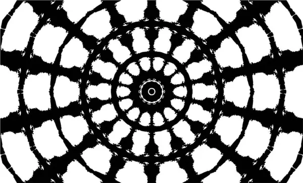 Kaleydoskopik desenli siyah beyaz yaratıcı arkaplan