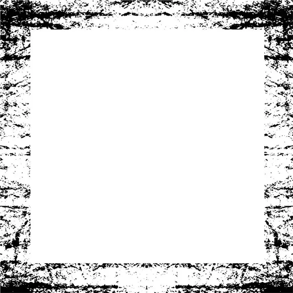 Quadro Grunge Abstrato Modelo Fundo Preto Branco —  Vetores de Stock