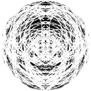 monokrom soyut yuvarlak pul grunge arkaplanı