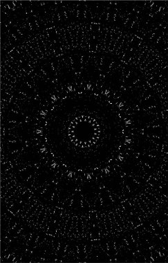 Süslü kaleydoskopik tek renkli arkaplan