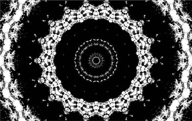 Siyah beyaz monokrom eski grunge vintage eskimiş arka plan soyut antika desenli retro model 