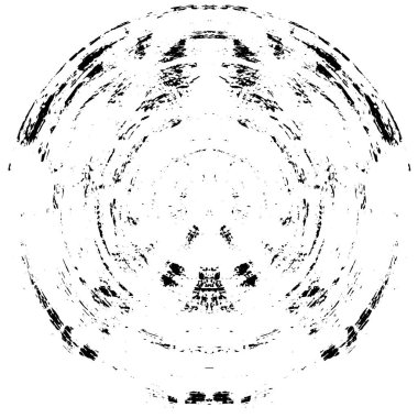 monokrom soyut yuvarlak pul grunge arkaplanı