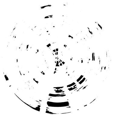 monokrom soyut yuvarlak pul grunge arkaplanı