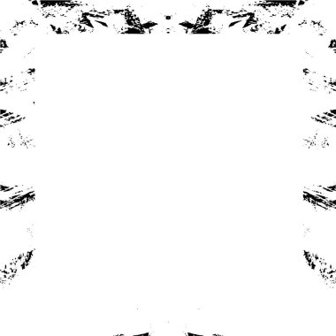 Soyut grunge çerçeve. Siyah ve beyaz arkaplan şablonu.